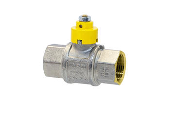 3318 - Full flow GAS ball valve f.f. sealable cap