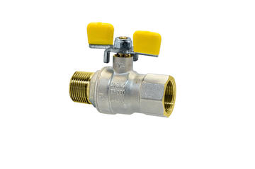 3334 - Full flow GAS ball valve m.f. DIN-DVGW