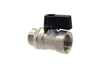 192 - Mini ball valve m.f.