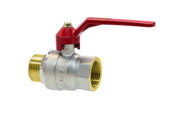 233 - Full flow ball valve m.f. light type