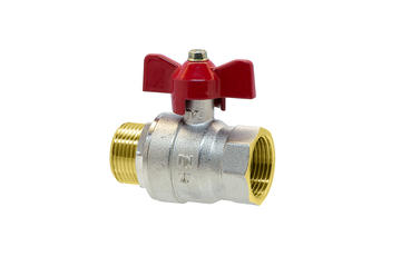 234 - Full flow ball valve m.f. light type