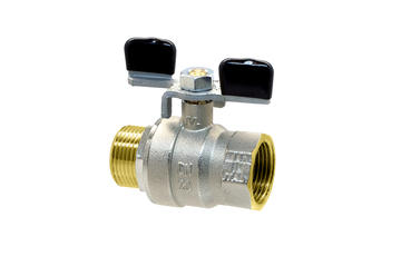 234AC - Full flow ball valve m.f. light type