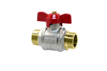 214 - Full flow ball valve m.m. medium type