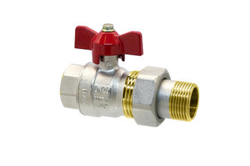 282 - Full flow ball valve f./m. union for manifold connection